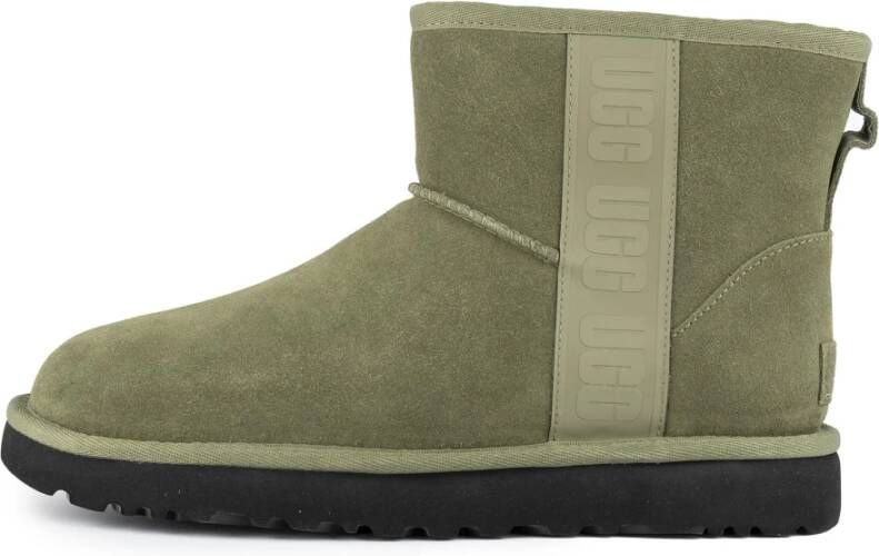 Ugg Enkellaarsjes Classic Mini Side Logo Groen