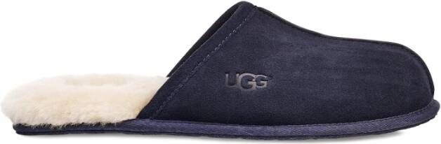 Ugg Scuff Pantoffels voor Heren in Navy/Blue,, Suede