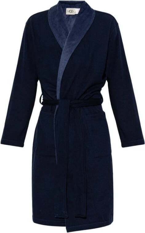 Ugg Robinson ochtendjas voor Heren in Black,/XL, Fleece