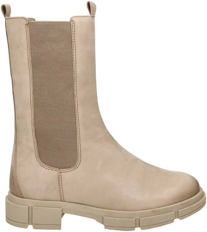 Nelson hoge nubuck chelsea boots taupe