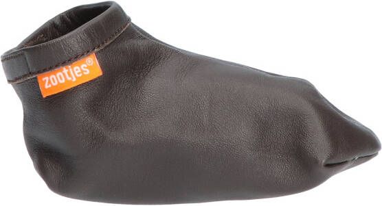 Zootjes Leren Babyslofje Chocolate Brown Baby schoenen