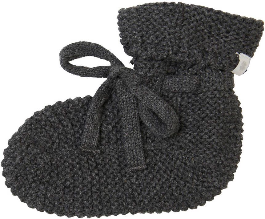 Noppies Slofjes Nelson Dark grey melange 1 size