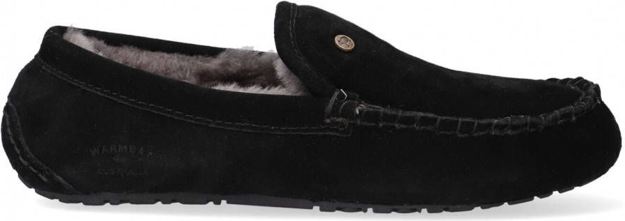 Warmbat Pantoffels Earlwood Men Suede Zwart
