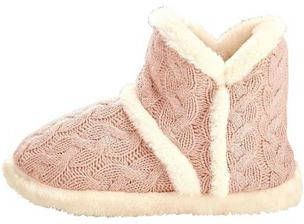 Apollo Huissokken in tricot look met pluche binnenin(1 paar )