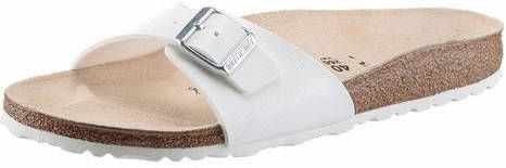 Birkenstock Slippers Madrid smalle schoenwijdte, met ergonomisch gevormd voetbed