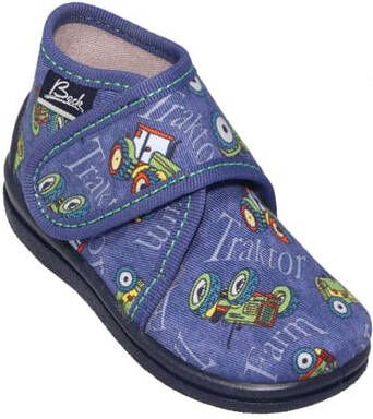 Beck pantoffels trekker blauw