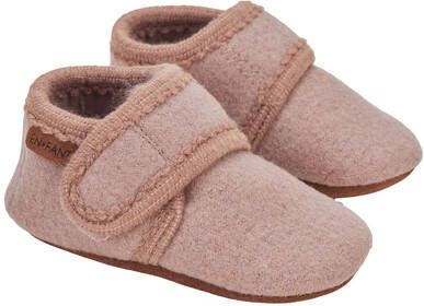 EN FANT Baby wollen pantoffels schors