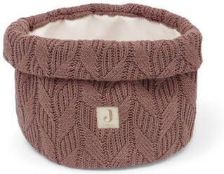 Jollein mandje Spring knit 14x18 cm chestnut