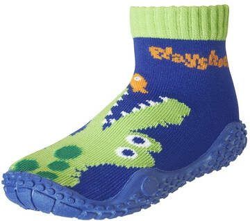 Playshoes Aqua sok krokodil marine