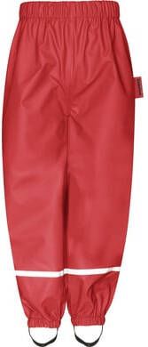 Playshoes Fleece halflange broek rood