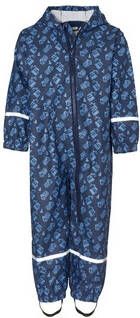Playshoes Regenoveral Bouwplaats Jongens Blauw