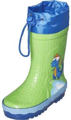 Playshoes Rubberlaars Dino groen
