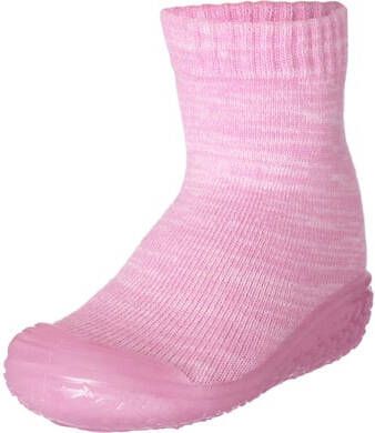 Playshoes Slipper gebreid roze