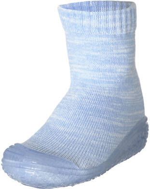 Playshoes Slipper Strick Bleu