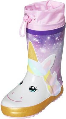 Playshoes Wellingtons Eenhoorn Lila