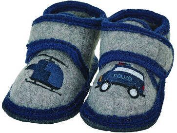 Sterntaler Slippers vilt rokerig grijs