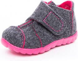 superfit  Slipper Gelukkige zwarte kombi (medium) Grijs Gr.30 Jongen/Meisjes
