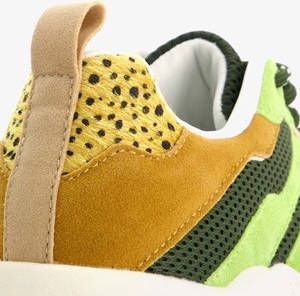 Scapino Blue Box sneakers beige/groen