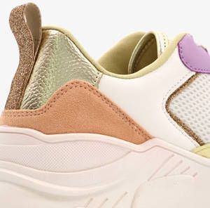 Scapino Blue Box chunky sneakers wit/multi