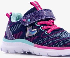 Blue Box meisjes sneakers met hartjes