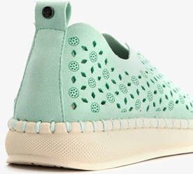 Scapino Hush Puppies instappers mintgroen