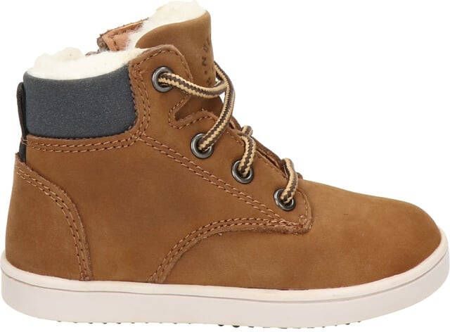 Nelson Kids nubuck veterboots cognac