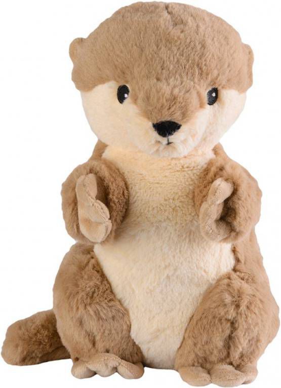 Warmies Warmteknuffel otter bruin/beige 28 cm knuffels kopen