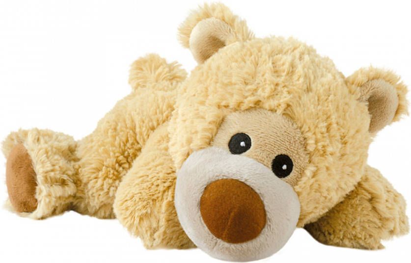 Warmies Warmte/magnetron opwarm knuffel beige teddybeer