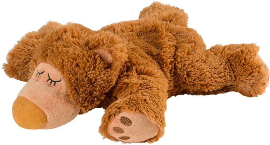 Warmies Warmte/magnetron opwarm knuffel lichtbruine teddybeer