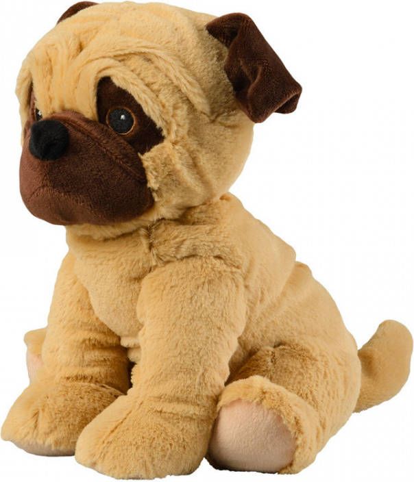 Warmies Warmte/magnetron opwarm knuffel mopshond