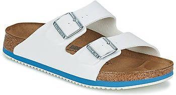 Birkenstock Arizona Super Grip Slides , Wit, Dames