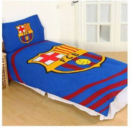 Club Licensed Barcelona Dekbedovertrek & Kussensloop(1 Persoon )