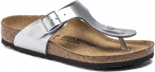 Birkenstock Teenslippers Gizeh Inspired Electric Metallic in schoenwijdte smal