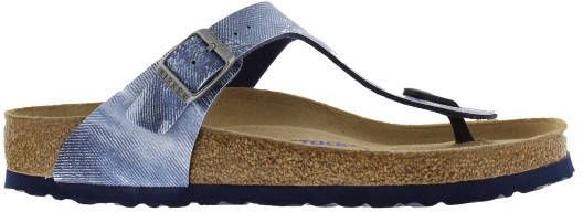 Birkenstock Gizeh used jeans blue narrow sfb