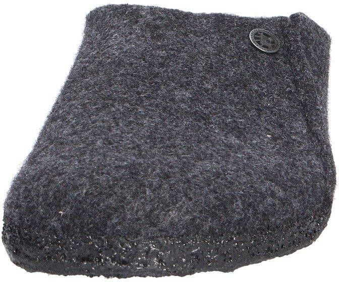 Birkenstock Pantoffels Zermatt regular Filz Soft Cozy Home Grijs
