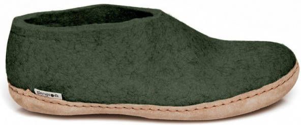 Glerups Pantoffels Groen Dames