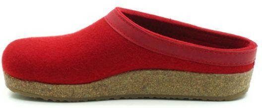 Haflinger Rode Pantoffels Grizzly Torben Rubin