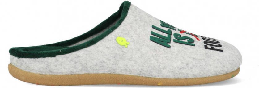 Hot Potatoes Kolssas All You Need Is Football Slof Heren Grijs