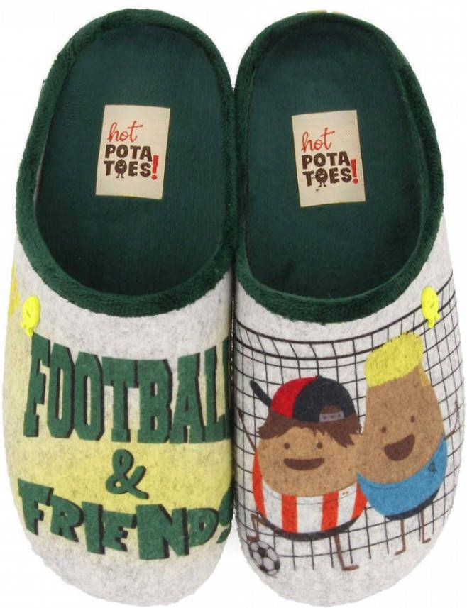 Hot Potatoes Pantoffels Gresten 64677 Grijs 39
