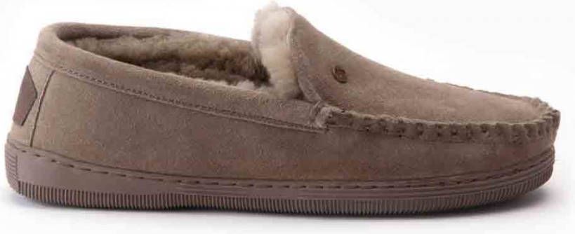 Warmbat grizzly mannen suede moss grz 4410 , Bruin, Heren