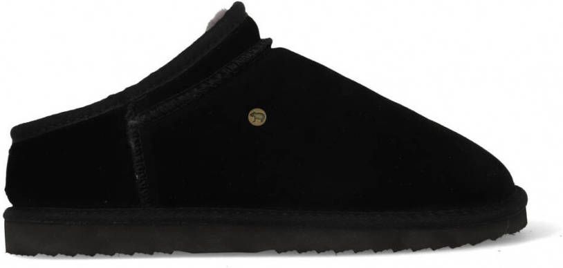 Warmbat Pantoffels Conner Men Suede Zwart