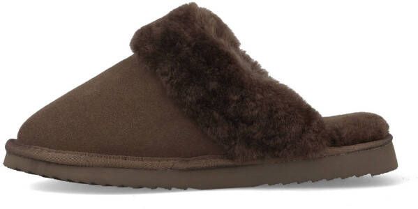 Warmbat Pantoffels Flurry Fls321088 , Bruin, Dames