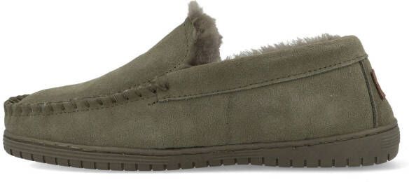 warmbat Pantoffels Grizzly GRZ441035 Groen