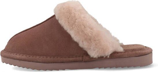 warmbat Pantoffels Lismore LSM321064 Liver Bruin/Grijs