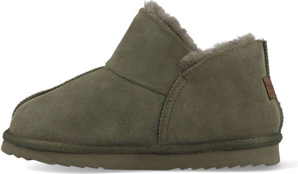 warmbat Pantoffels Willow WLW321035 Olijf Groen