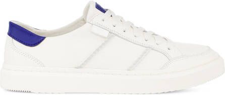 Ugg Alameda Sneaker voor Dames in Bright White/Naval Blue,, Leder