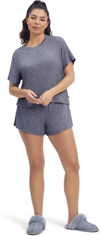Ugg Aniyah set met top en short voor Dames in Black,, Ecoverou2122