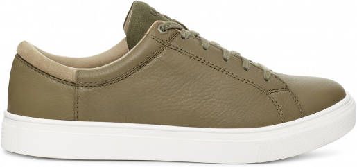 Ugg Baysider Low Weather Sneaker voor Heren in Moss Green Leather,, Leder