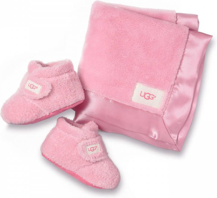 Ugg Bixbee and Lovey Laarsjes voor Babies in Bubblegum,| Textiel