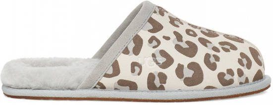 Ugg Pearle Leopard Slipper in White